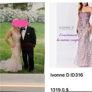 Beautiful evening gown, Mother of the bride - Ivonne D by Mon Cheri